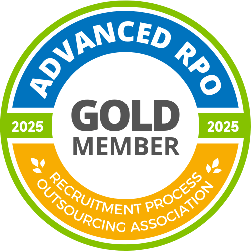 Advanced RPO Gold Member Badge for Recruitment Process Outsourcing Administration